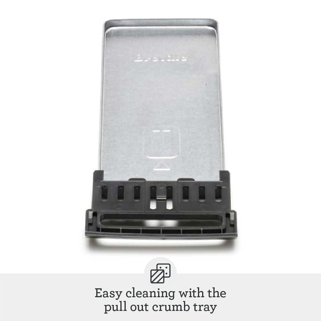 Breville BTA820XL Die-Cast Smart Toaster, 2 Slice, Brushed Stainless Steel