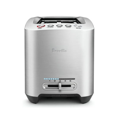 Breville BTA820XL Die-Cast Smart Toaster, 2 Slice, Brushed Stainless Steel